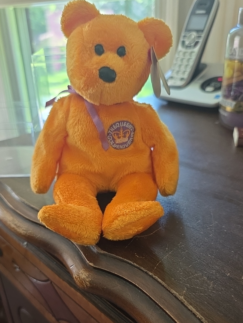 Beanie Baby "Celebrations," released in 2002 to honor Queen Elizabeths Jubilee